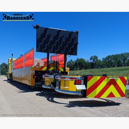 Mobile Barriers ERB<sup>®</sup> can be used as a Blocker Truck to provide Positive Protection for Emergency Responders